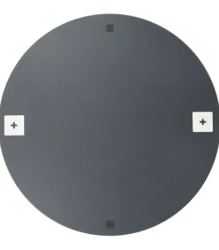 vidaXL Wandspiegels 2 st rond 60 cm glas