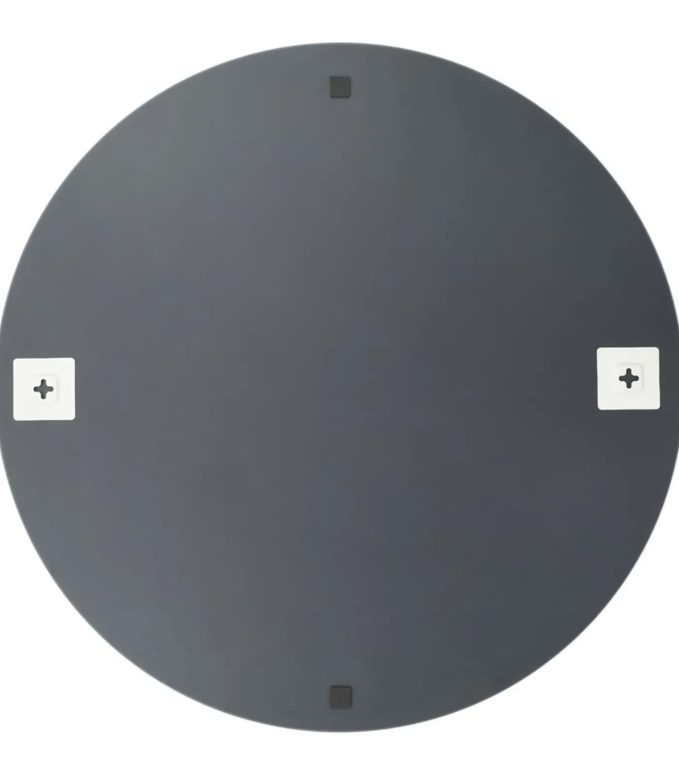 vidaXL Wandspiegels 2 st rond 60 cm glas