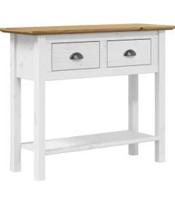 Best Wandtafel BODO 91x35x74 cm massief grenenhout bruin Tafels