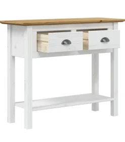 Best Wandtafel BODO 91x35x74 cm massief grenenhout bruin Tafels