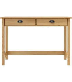 Sale Wandtafel Hill 2 lades 110x45x74 cm massief grenenhout Tafels