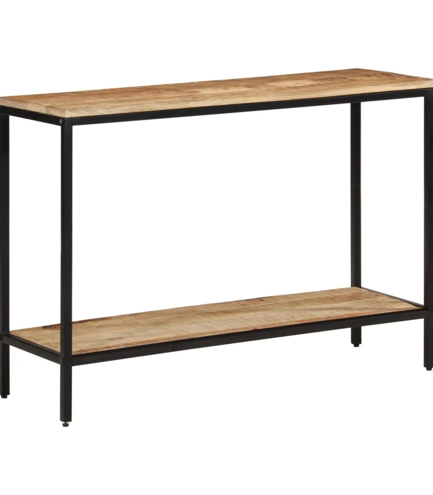 Best Wandtafel 100x35x70 cm massief ruw mangohout Tafels