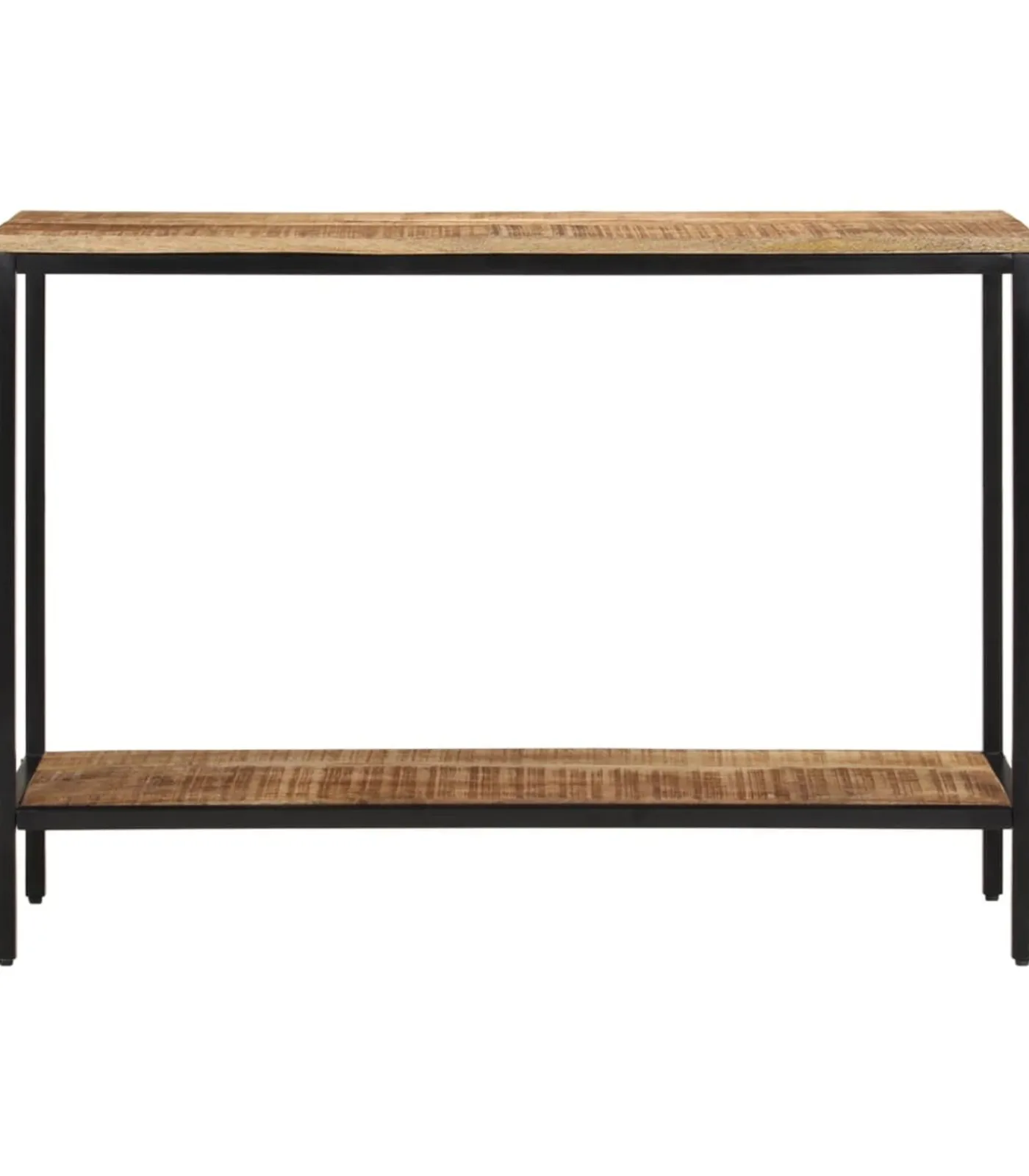 Best Wandtafel 100x35x70 cm massief ruw mangohout Tafels