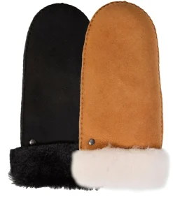 Clearance Warme leren dameswanten Caramel DAMES Handschoenen