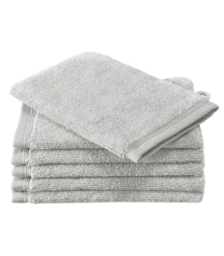 Discount Washandjes Contessa Silver 16 x 21 cm - 6 st. Washandjes