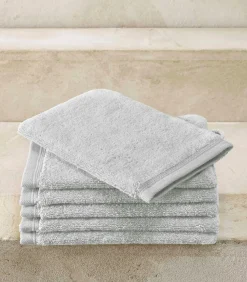 Discount Washandjes Contessa Silver 16 x 21 cm - 6 st. Washandjes