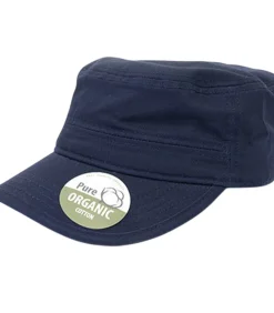 DAMES Brain Waves WASHED - Kap - Marineblauw