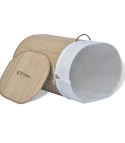 Clearance Wasmand ovaal bamboe natuurlijk Manden En Bakken