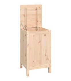 vidaXL Wasmand 44x44x76 cm massief grenenhout
