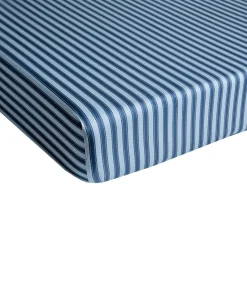 Sanderson WATER GARDEN Bleu - Hoeslaken Satijn katoen