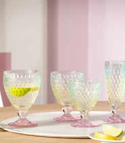 Hot Waterglas Boston Pearl Glazen & Karaffen