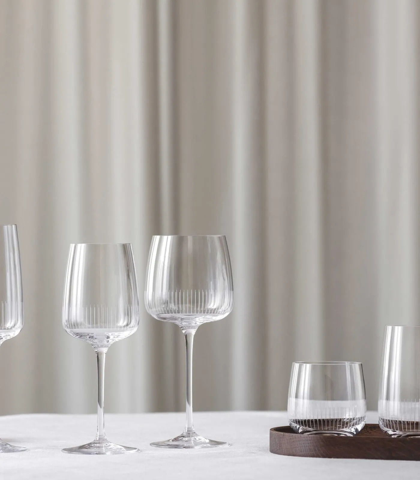 New Waterglas, Set 4-dlg Afina Glazen & Karaffen