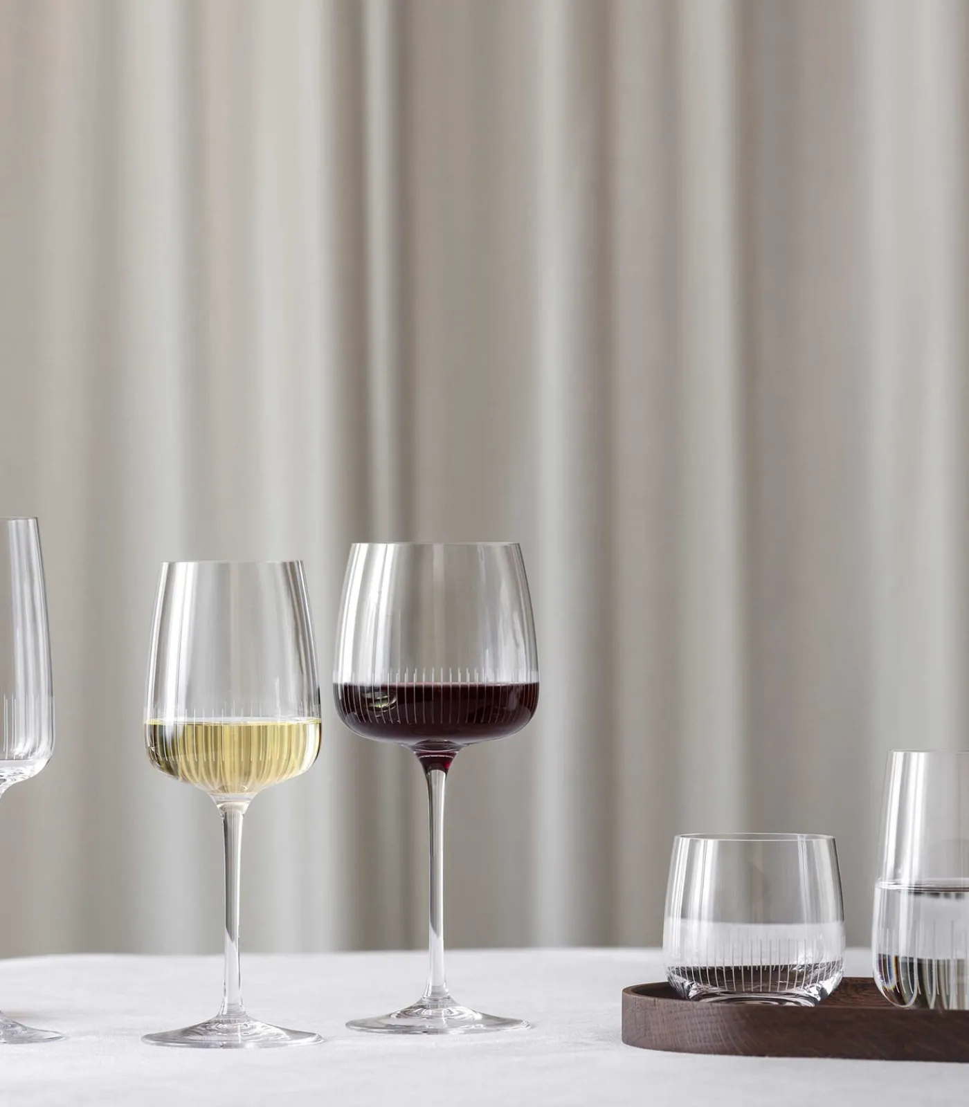 New Waterglas, Set 4-dlg Afina Glazen & Karaffen