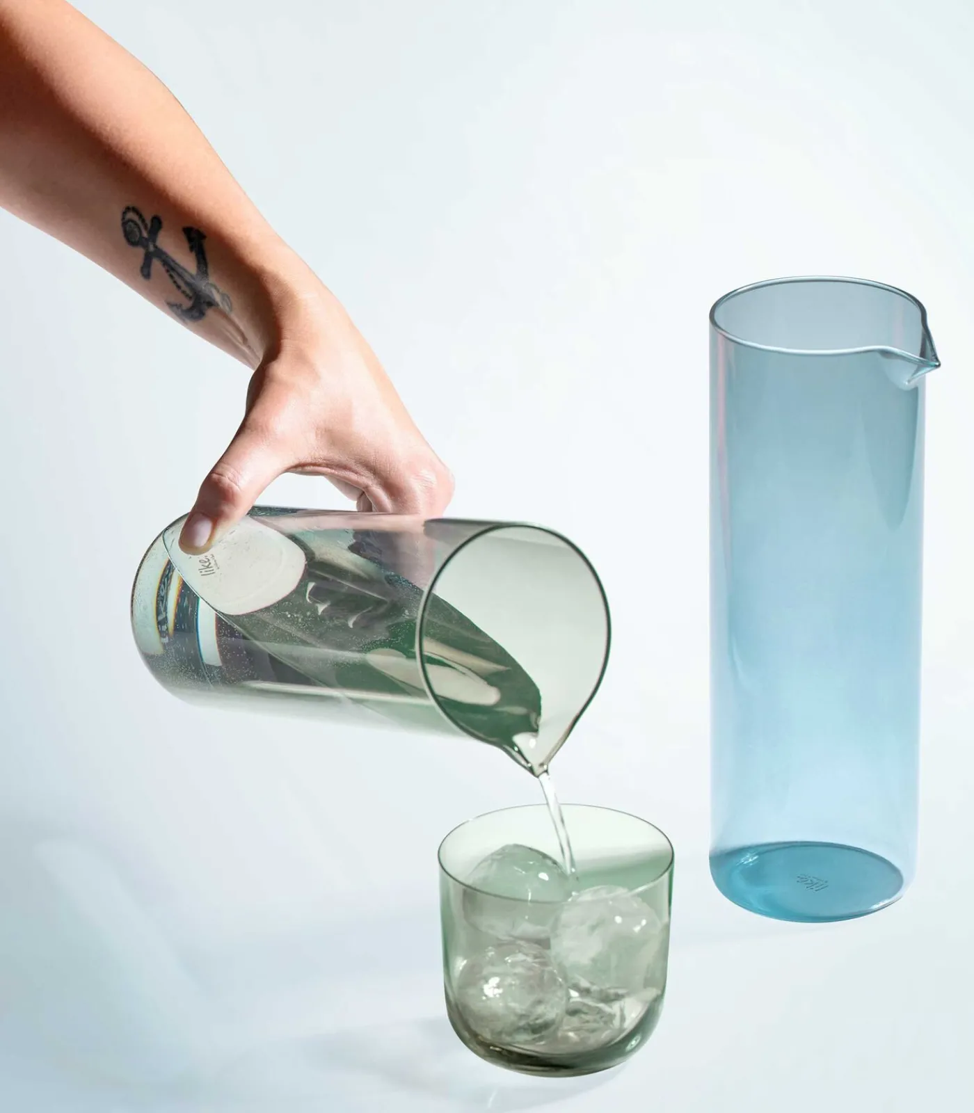 Clearance Waterkan/ sapkan Like Ice Glazen & Karaffen