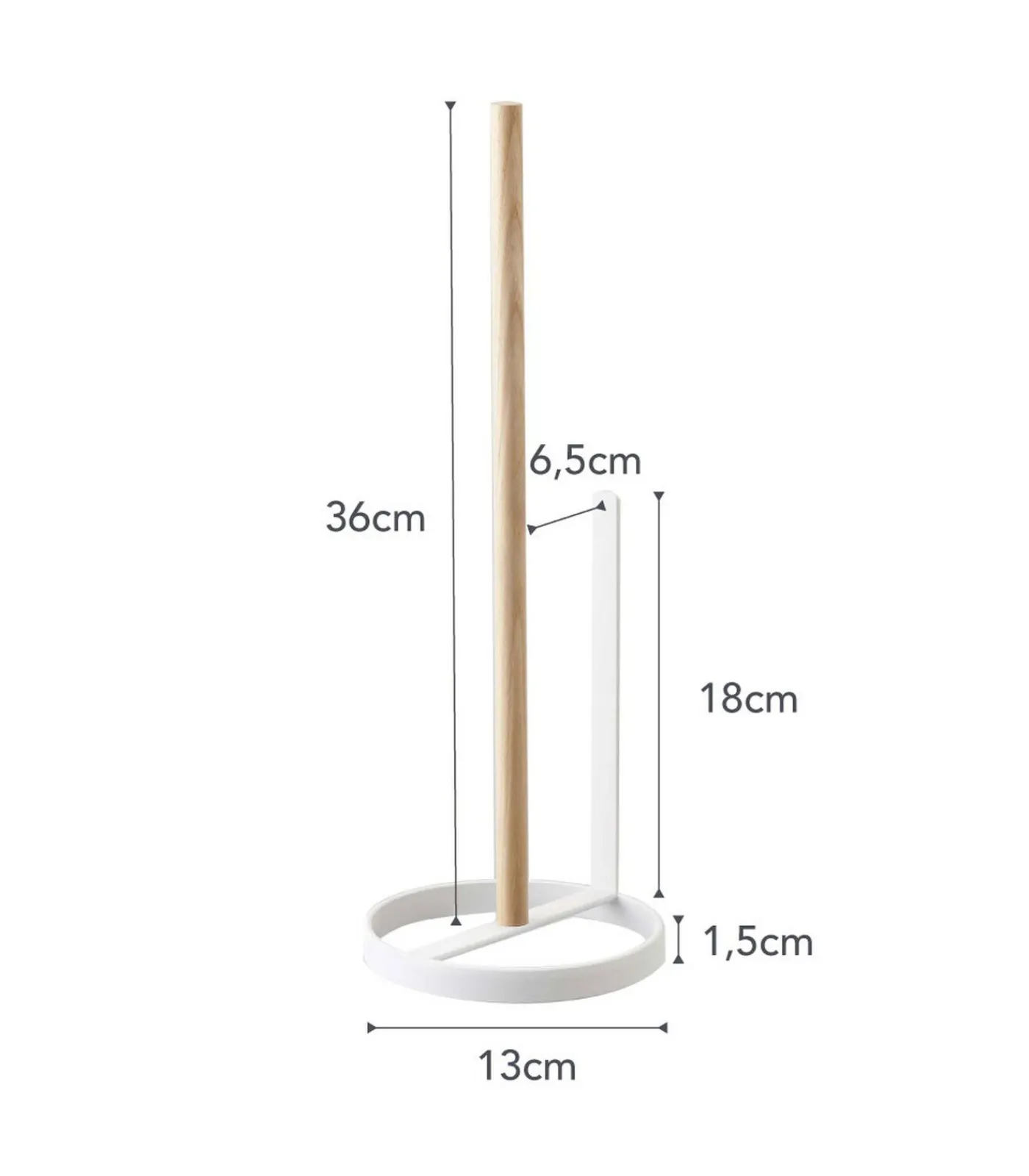 Clearance WC Rolhouder - Tosca - Wit Toiletaccessoires