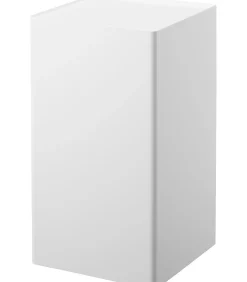 YAMAZAKI WC Rolhouder met Wieltjes - Tower - Wit