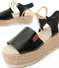 Outlet Wedge Sandaal Pellis DAMES Schoenen