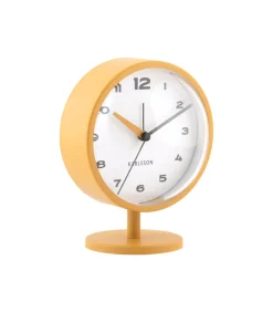 Karlsson Wekker Brisk Dome - Okergeel - 6.5x11x13.8cm