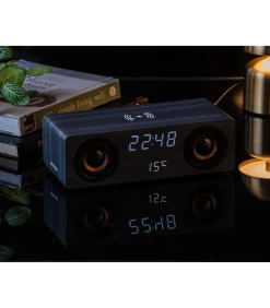 Karlsson Wekker Classic Bt - Zwart - 25x10.2x8cm