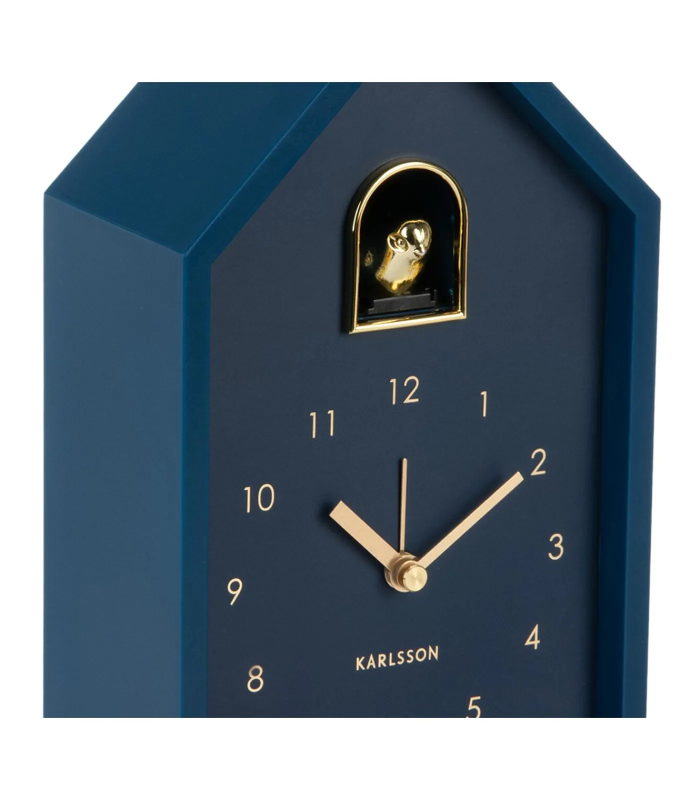 Online Wekker Modern Cuckoo Oro - Blauw - 15x11.5x20cm Klokken