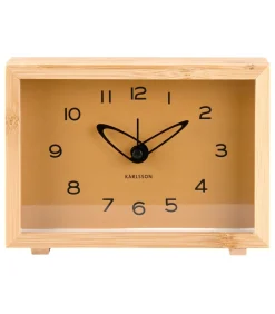 Sale Wekker Tipico - Geel - 19x19x13.8cm Klokken