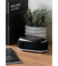 Sale Wekker Vogue - Zwart - 19.8x9.8x7cm Klokken