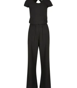 Clearance Wijd geribde jumpsuit voor dames DAMES Jumpsuits