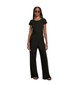 Clearance Wijd geribde jumpsuit voor dames DAMES Jumpsuits