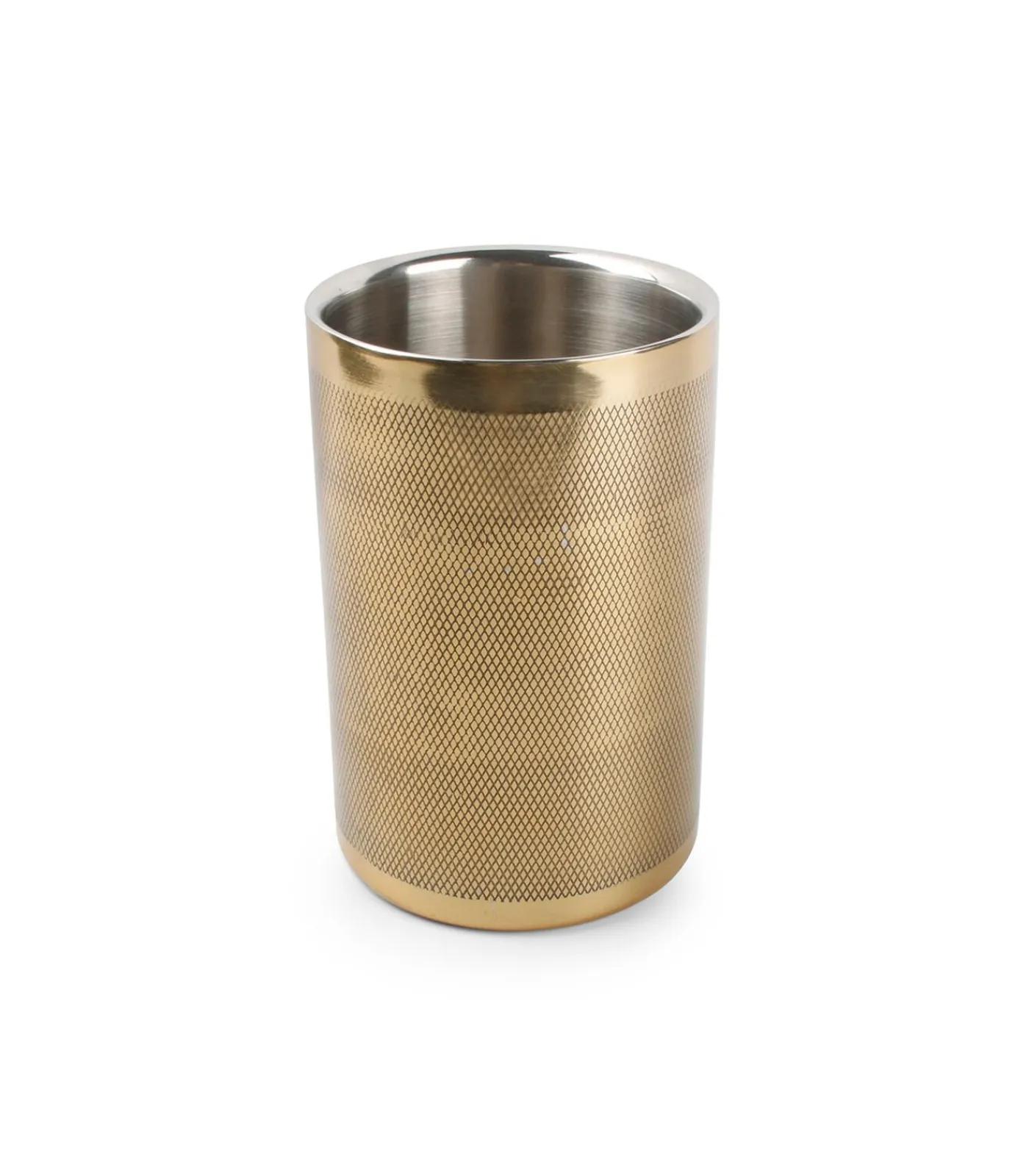 Wijnkoeler 12xH18cm dubbelwandig Diamond Bar Keukenaccessoires