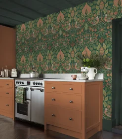 William Morris at Home Vliesbehang - Dove & Rose Woodland - 1000x52