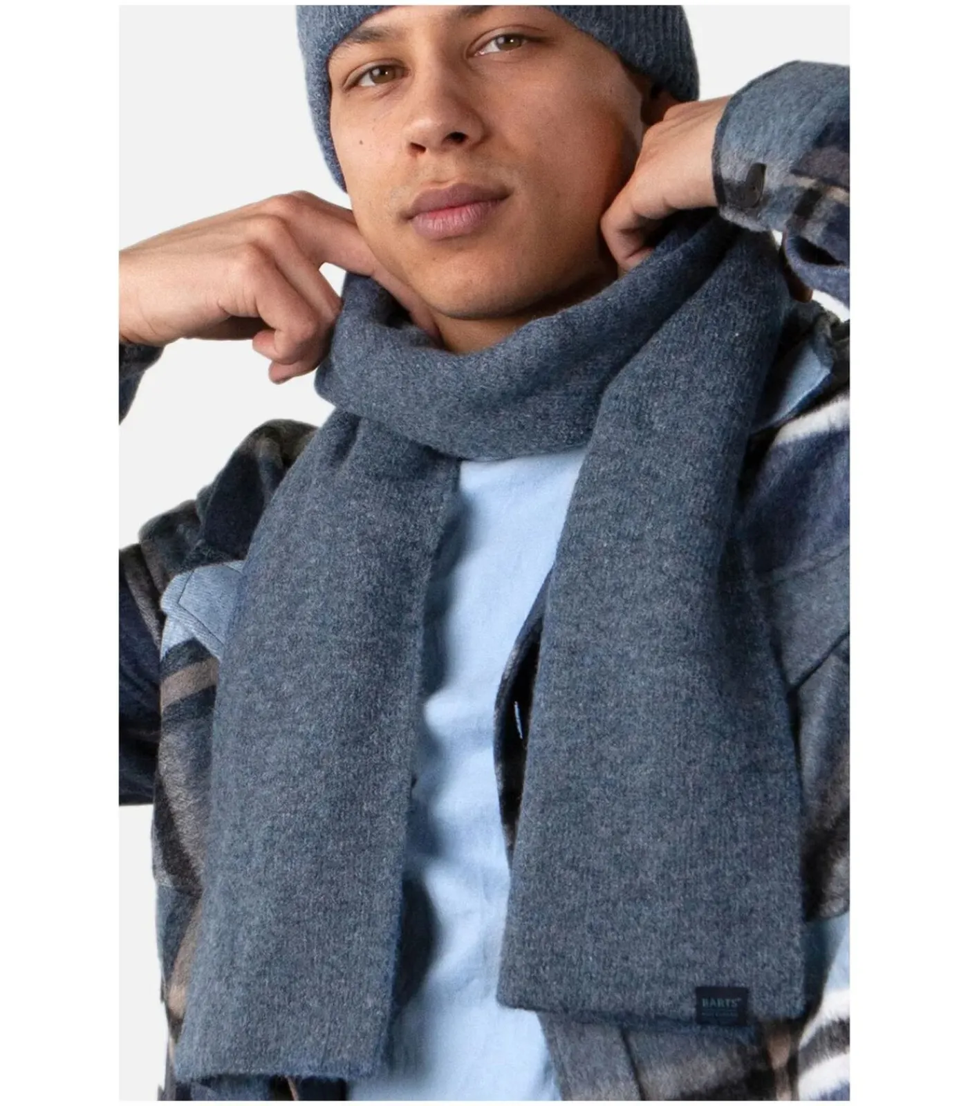 Heren Barts Willian Sjaal Blauw