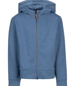 Hot WINNIE - Trui met kap Met Volledige Ritssluiting - Donkerblauw Kinderen Truien & Vesten