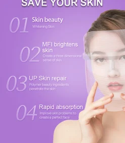 Erth Skin London Wireloos 3 kleur LED-masker