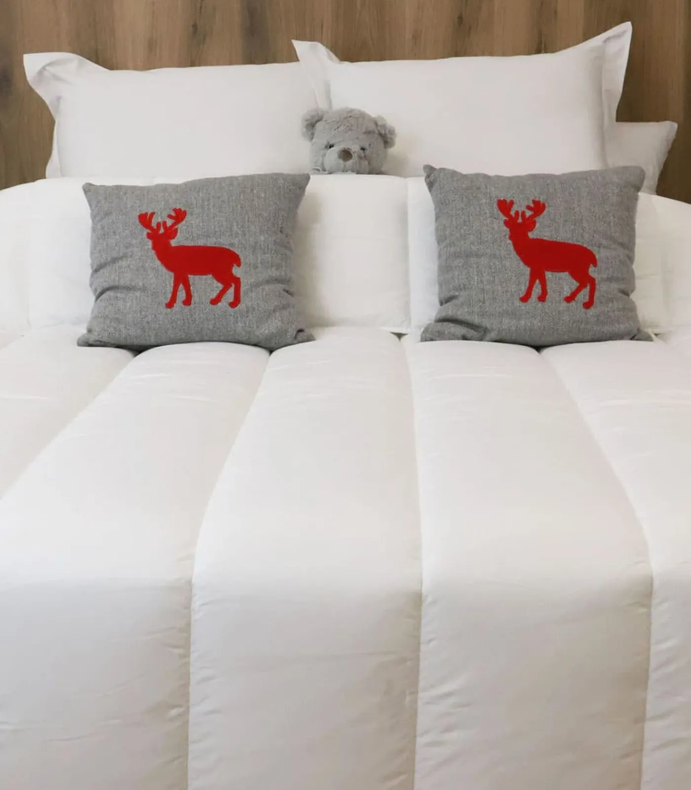 Online Wit dekbed 550gr winter in wit polyester 240x280 cm Dekbedden