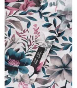 Online Wit overhemd met bloemenprint voor heren Heren Hemden