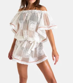 New Witte kanten tuniekjurk CABANA SEAWAVES DAMES Badmode