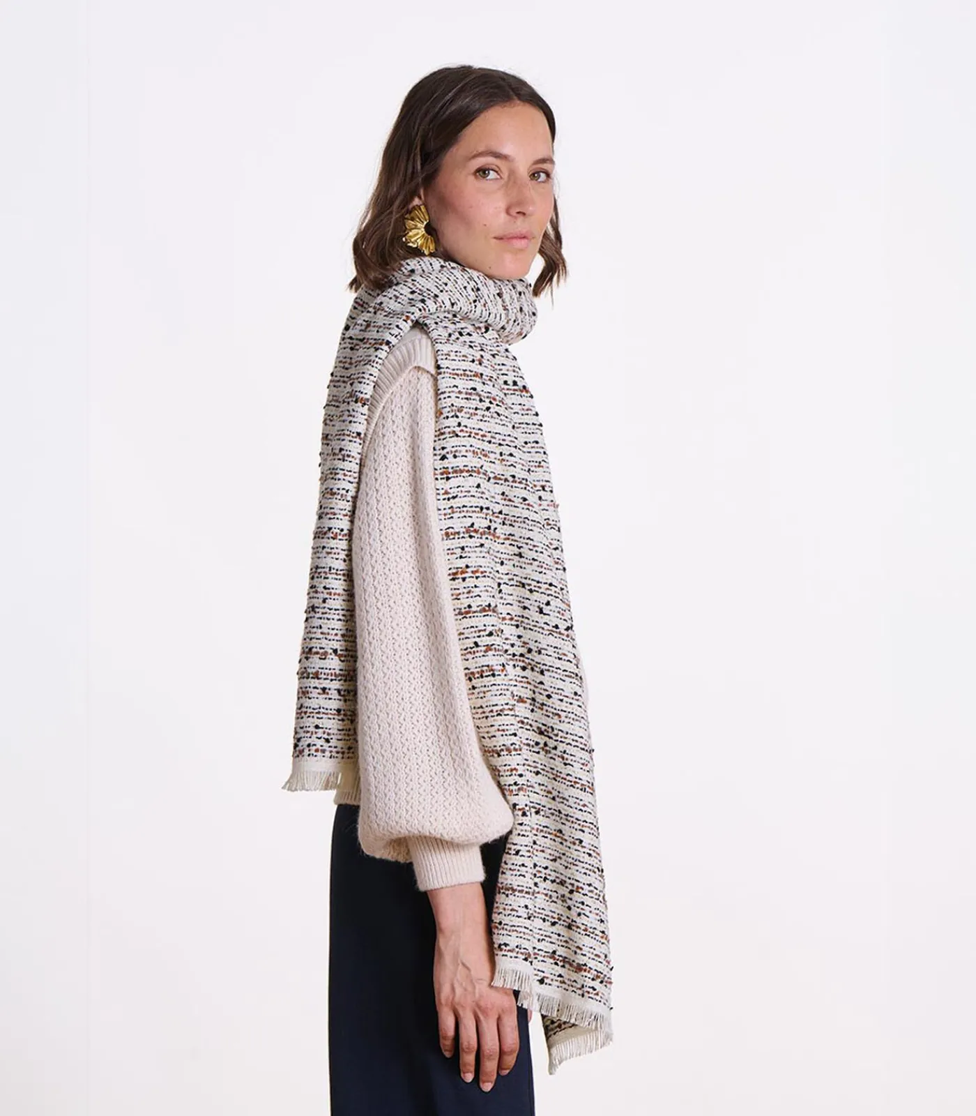 New Witte sjaal DAMES Sjaals