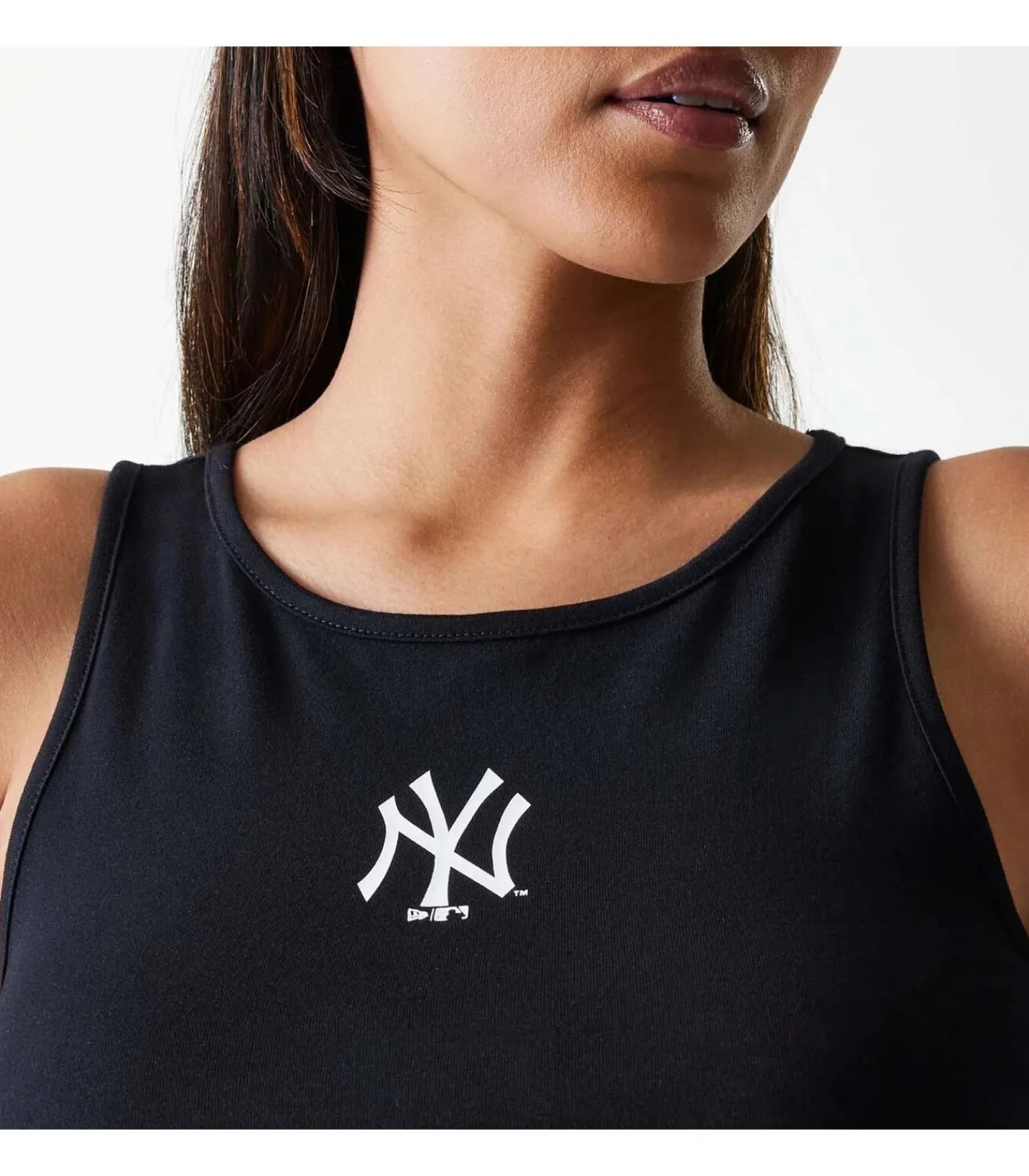 Best Wmns Mlb Midi Le Crop Tank Neyyan Blk DAMES T-Shirts & Tops