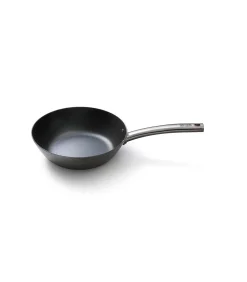 Clearance Wokpan Plaatstaal 24 cm Carbon Steel - alle warmtebronnen - Inductie Potten & Pannen