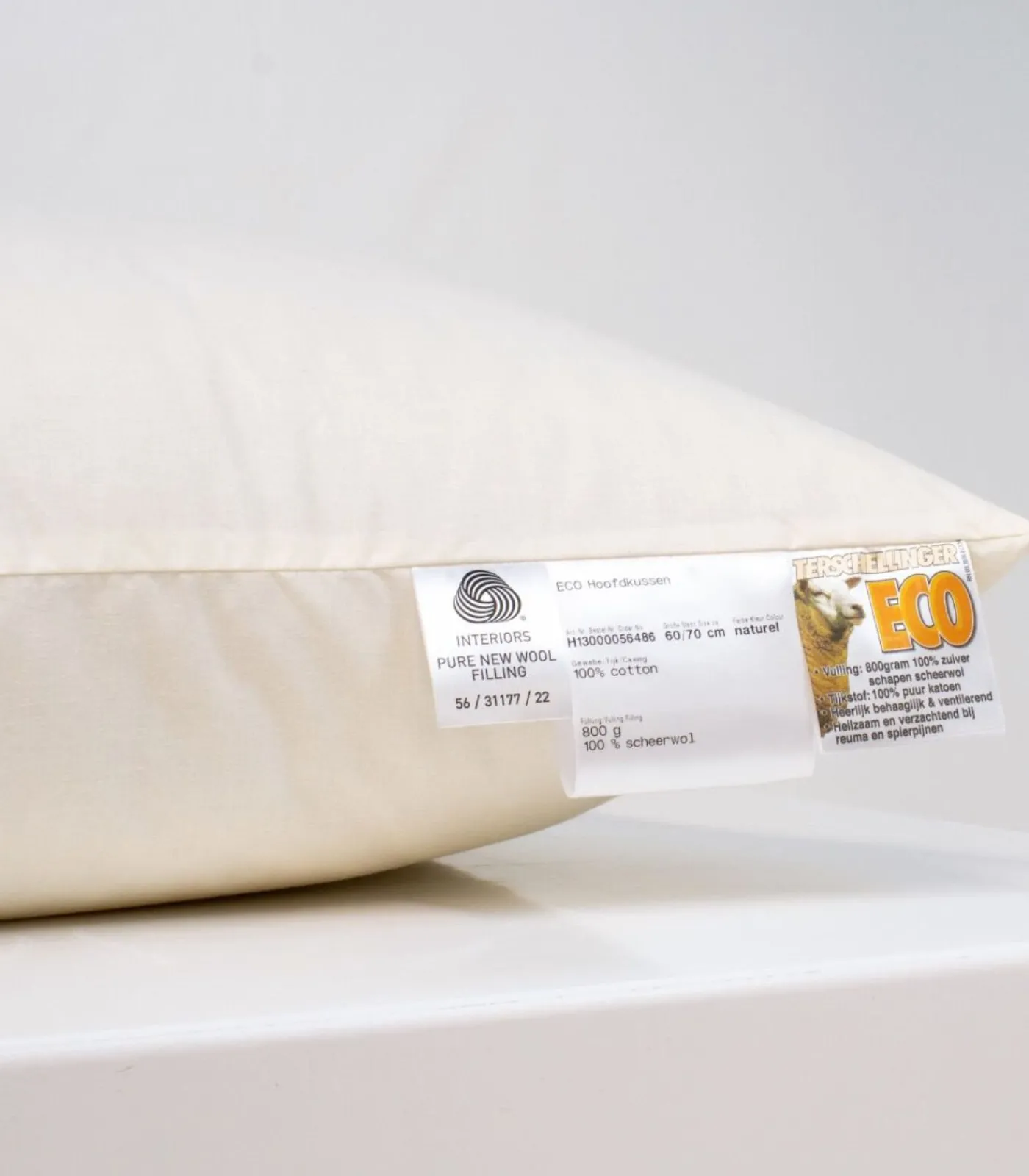 Terschellinger Wolweelde Wollen Hoofdkussen