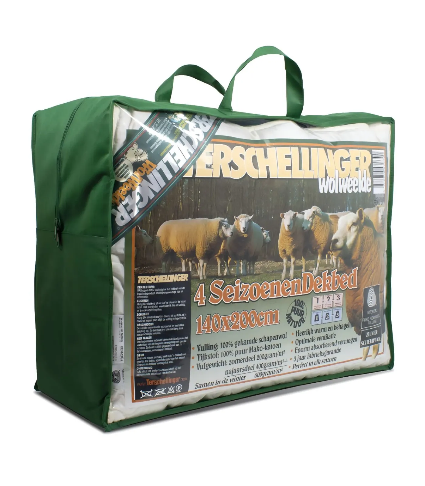 Terschellinger Wolweelde Wollen 4-Seizoenen Dekbed