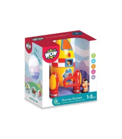 Kinderen WOW Toys raket speelgoed Ronnie Rocket voor kinderen