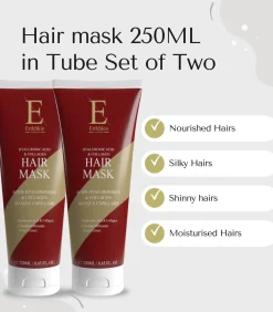 New 2x Haarmasker 2 Gezicht Sets