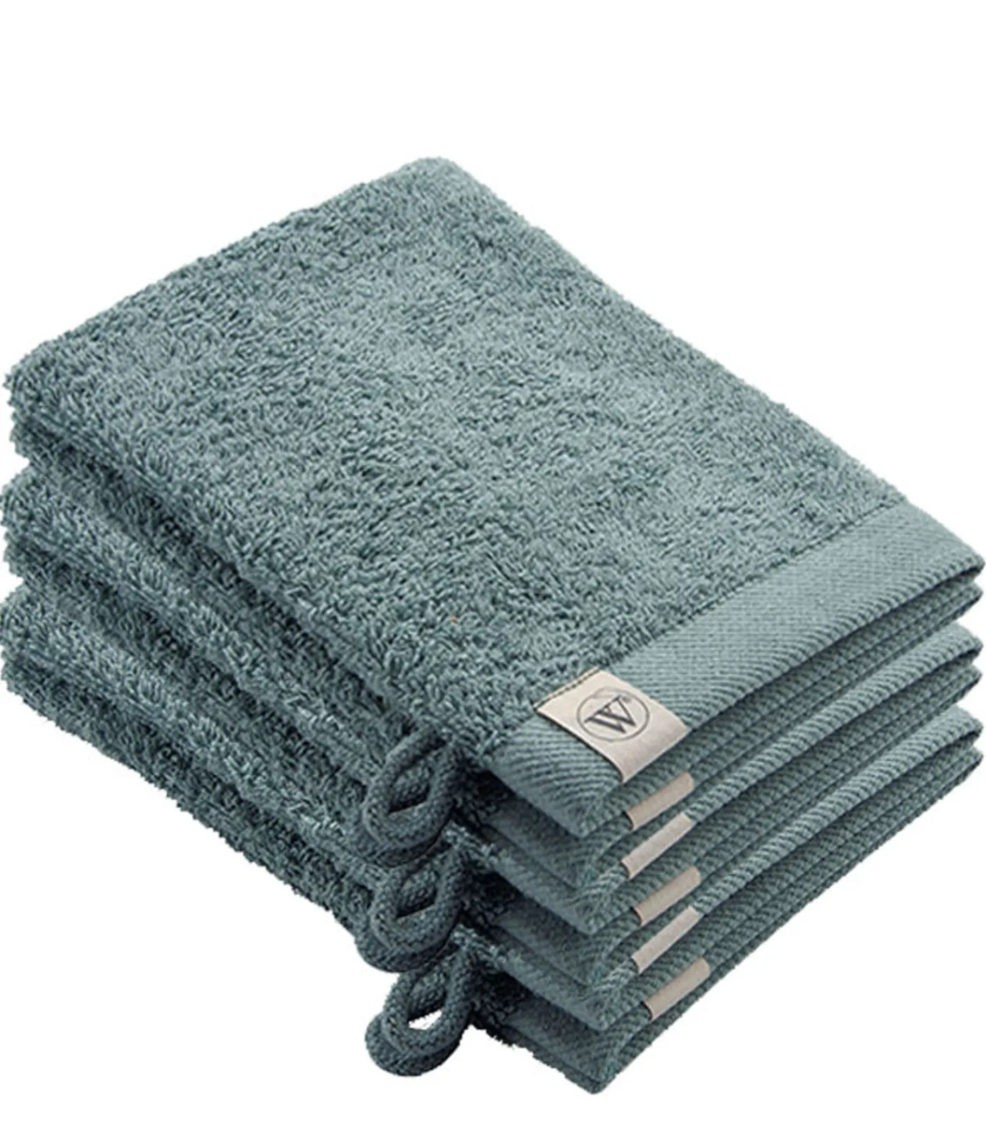 Walra 6x Remade Cotton Washandjes Jade