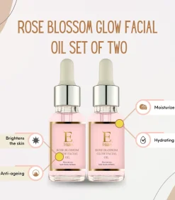 Erth Skin London 2x Rozenbloesem Glow Gezichtsolie