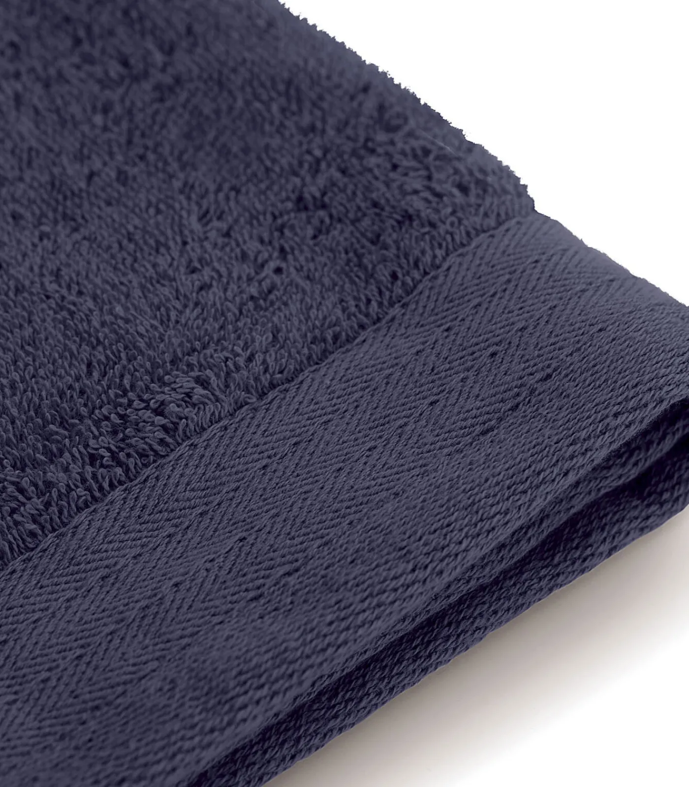 Outlet 8x Soft Cotton Gastendoekjes Navy Handdoeken