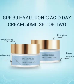 Outlet 2x SPF 30 Hyaluronzuur Dagcrème 50 ml Skincare