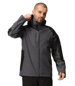 X-PRO BEACON - Jasje - Donkergrijs Heren Jassen