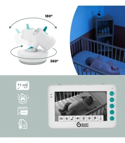 YOO-moov 360° video-babyfoon Kinderen Babyuitzet