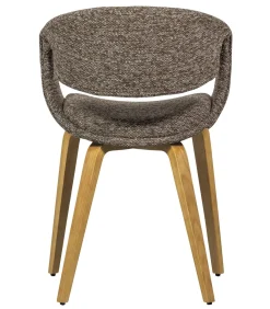 Discount Yossi Eetkamerstoelen Houten Naturel Poot - Bruin - Set van 6 Stoelen